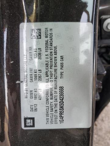 VIN 1G4PR5SK5D4236668 2013 Buick Verano, Convenience no.12