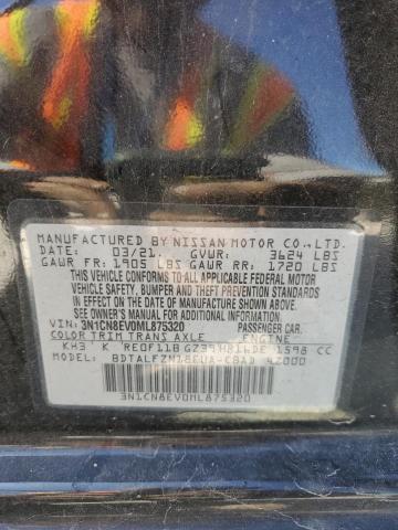 2021 NISSAN VERSA SV - 3N1CN8EV0ML875320