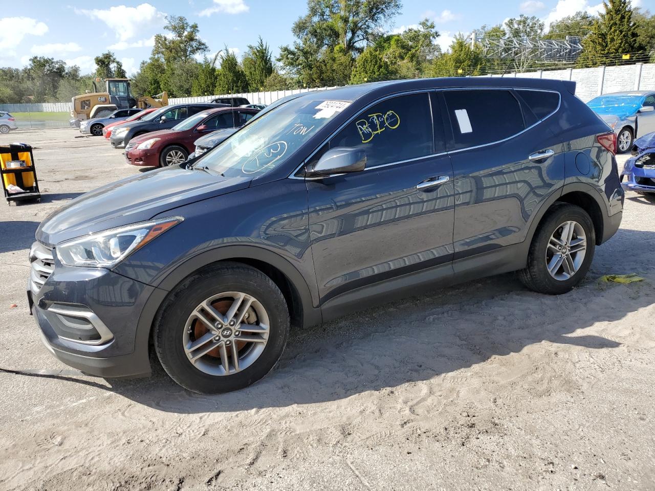 Lot #2923752621 2018 HYUNDAI SANTA FE S