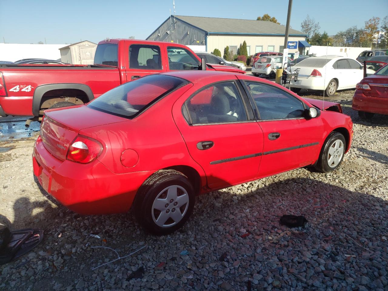 Lot #2912108671 2004 DODGE NEON BASE