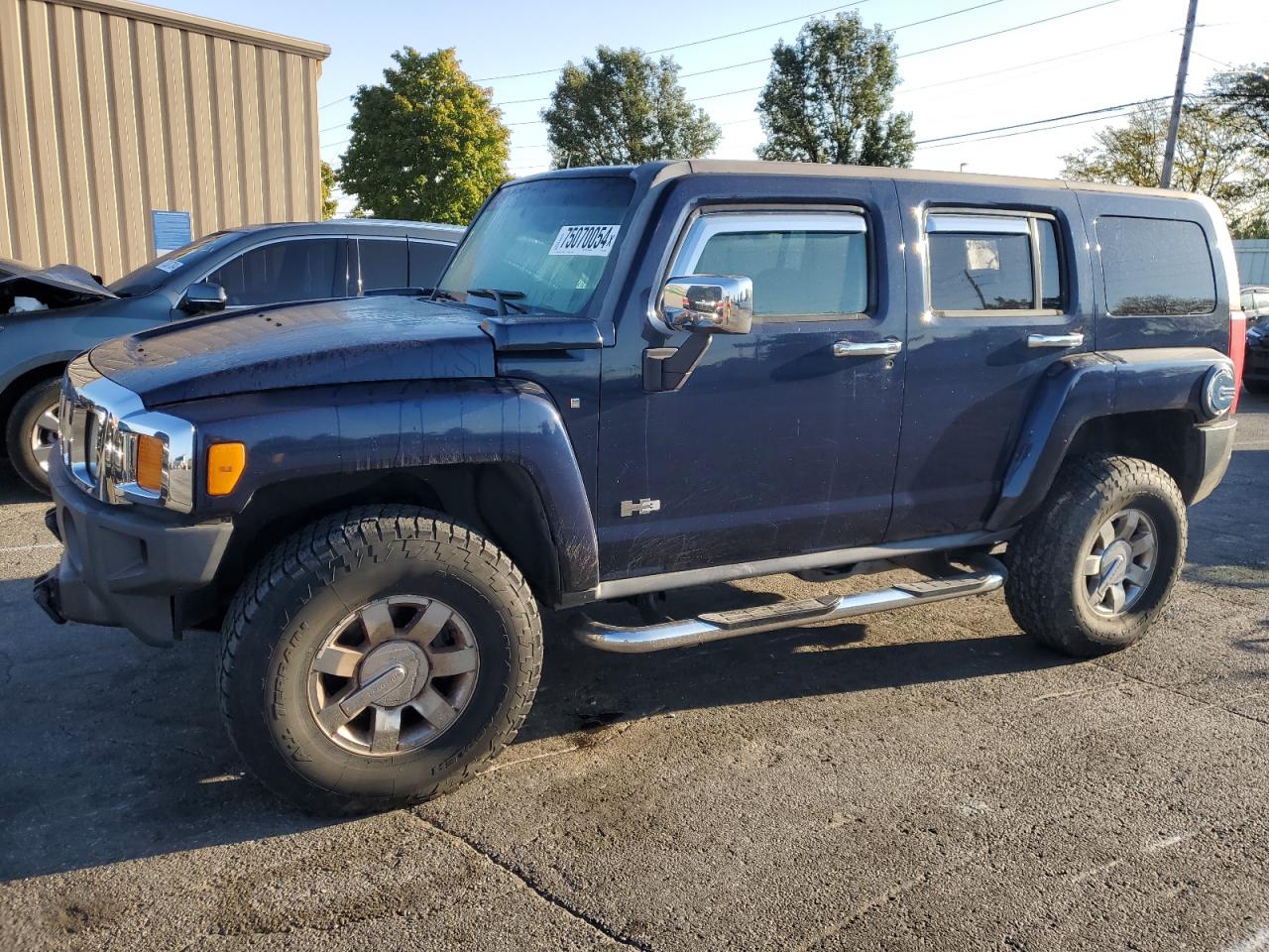 HUMMER H3 2007 blue 4dr spor gas 5GTDN13E778225780 photo #1