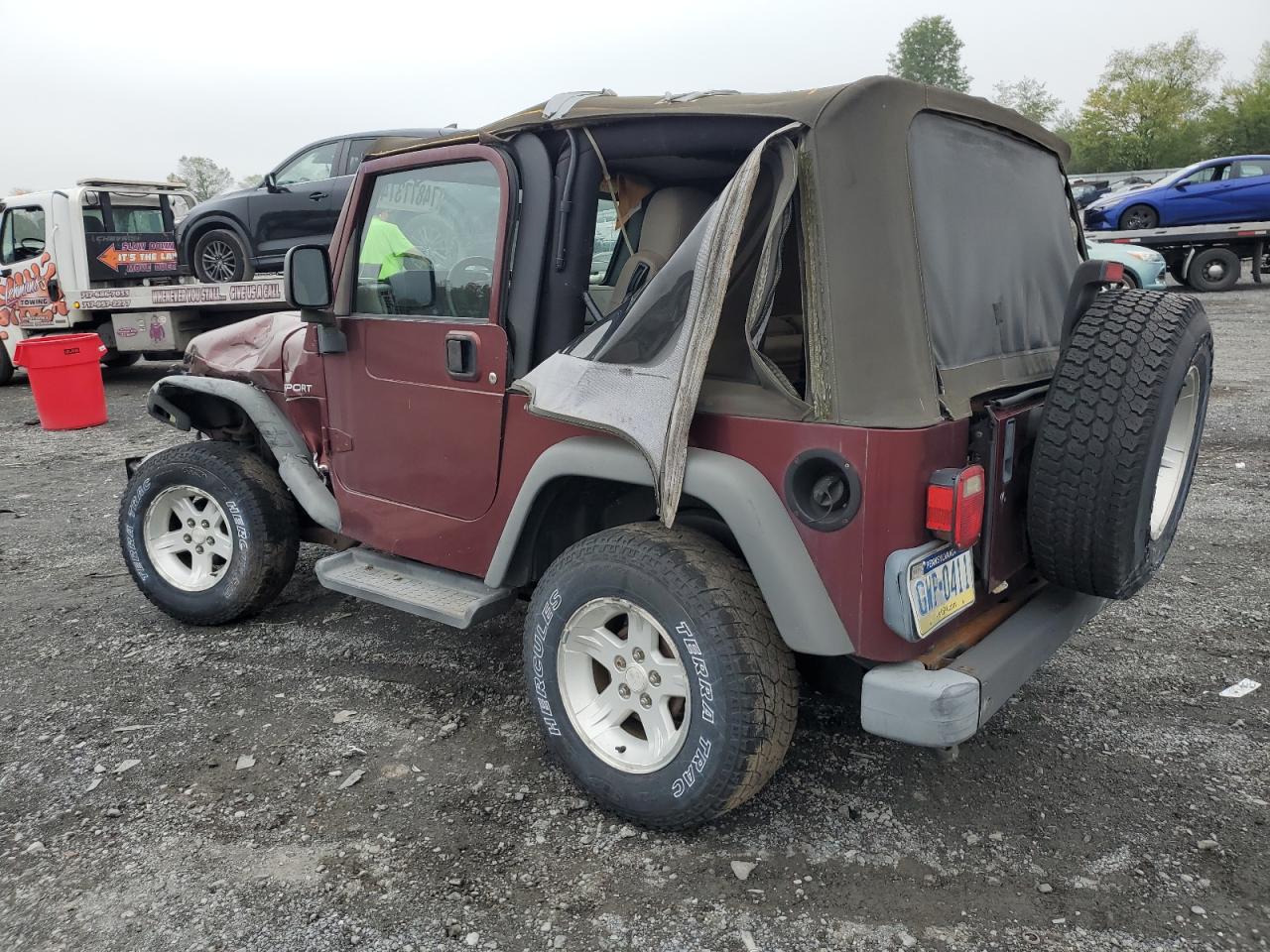 Lot #2994143374 2004 JEEP WRANGLER /