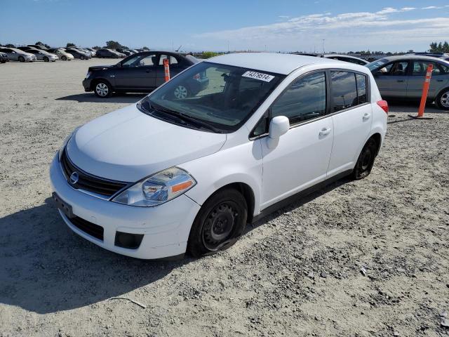 NISSAN VERSA S 2011 white  gas 3N1BC1CP1BL496529 photo #1