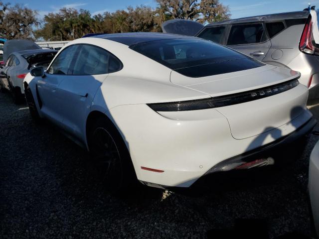 PORSCHE TAYCAN 2021 white  electric WP0AA2Y15MSA16850 photo #3