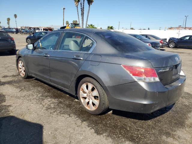 HONDA ACCORD EXL 2010 gray sedan 4d gas 1HGCP3F84AA016710 photo #3