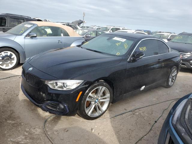 BMW 428 I SULE 2016 black  gas WBA3V7C58G5A26390 photo #1