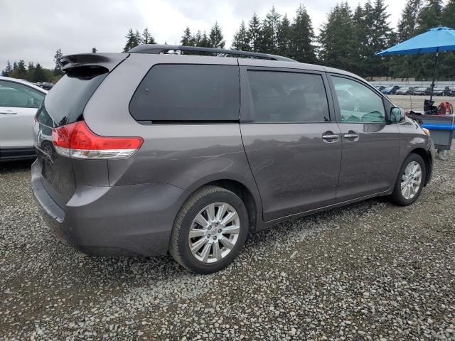 TOYOTA SIENNA XLE 2013 gray  gas 5TDDK3DC1DS062155 photo #4