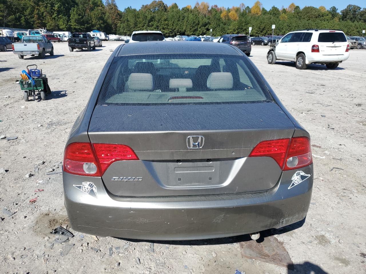 Lot #2931466298 2007 HONDA CIVIC LX