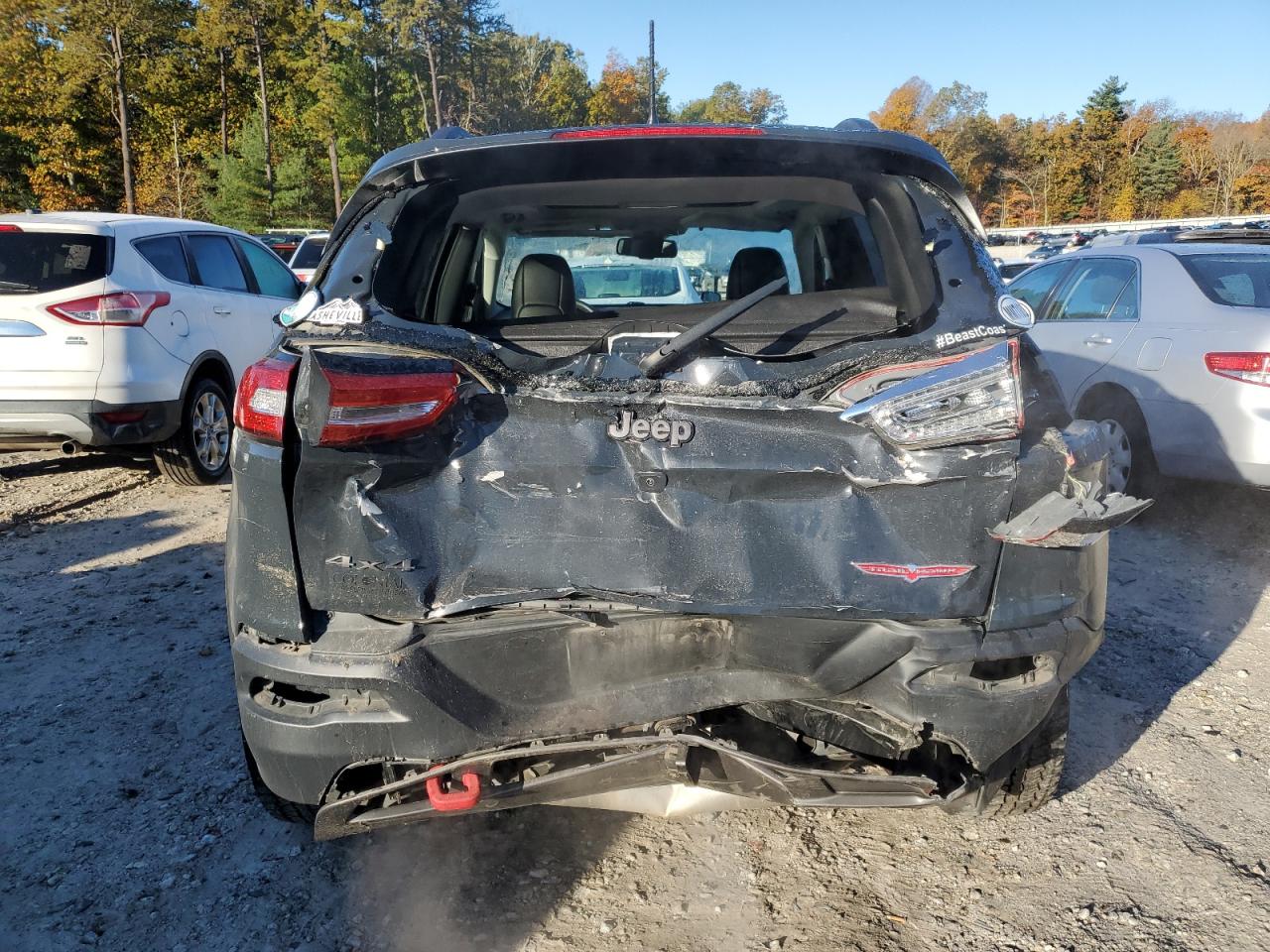 Lot #2962593712 2017 JEEP CHEROKEE T