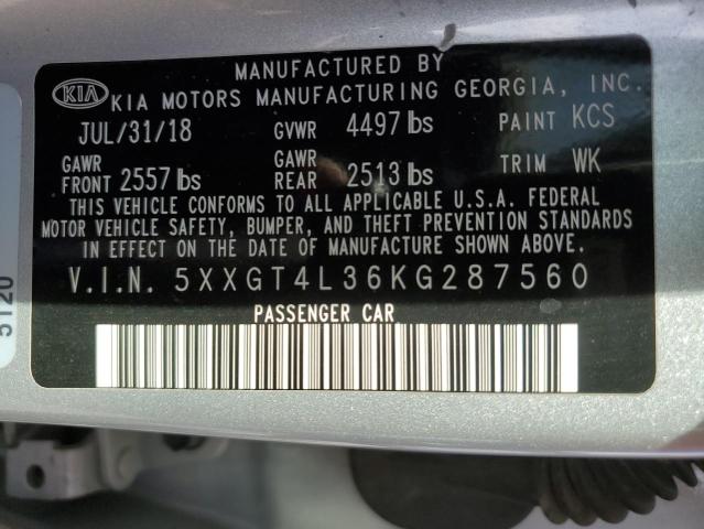 2019 KIA OPTIMA LX - 5XXGT4L36KG287560
