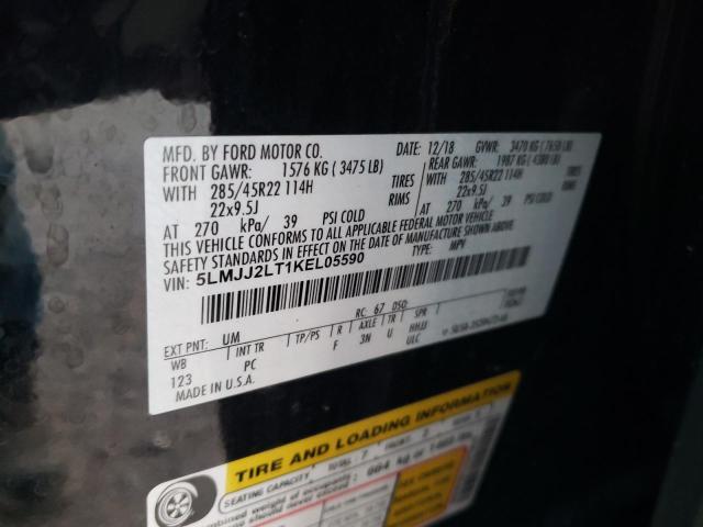 2019 LINCOLN NAVIGATOR - 5LMJJ2LT1KEL05590