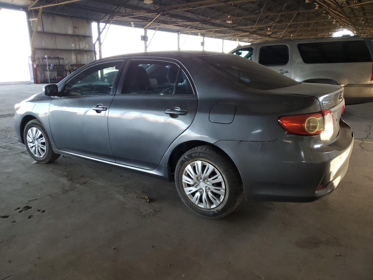 TOYOTA COROLLA BA 2011 gray sedan 4d gas 2T1BU4EE2BC604358 photo #3