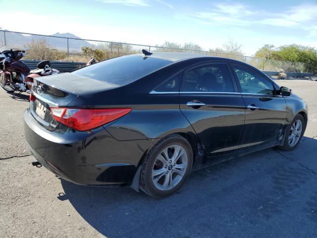 HYUNDAI SONATA SE 2011 black  gas 5NPEC4AC5BH134652 photo #4