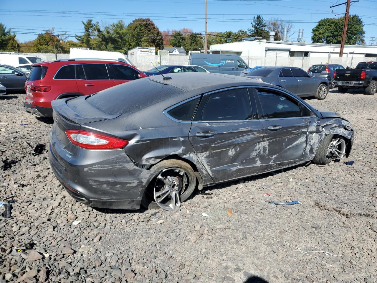 Lot #3028617973 2013 FORD FUSION TIT