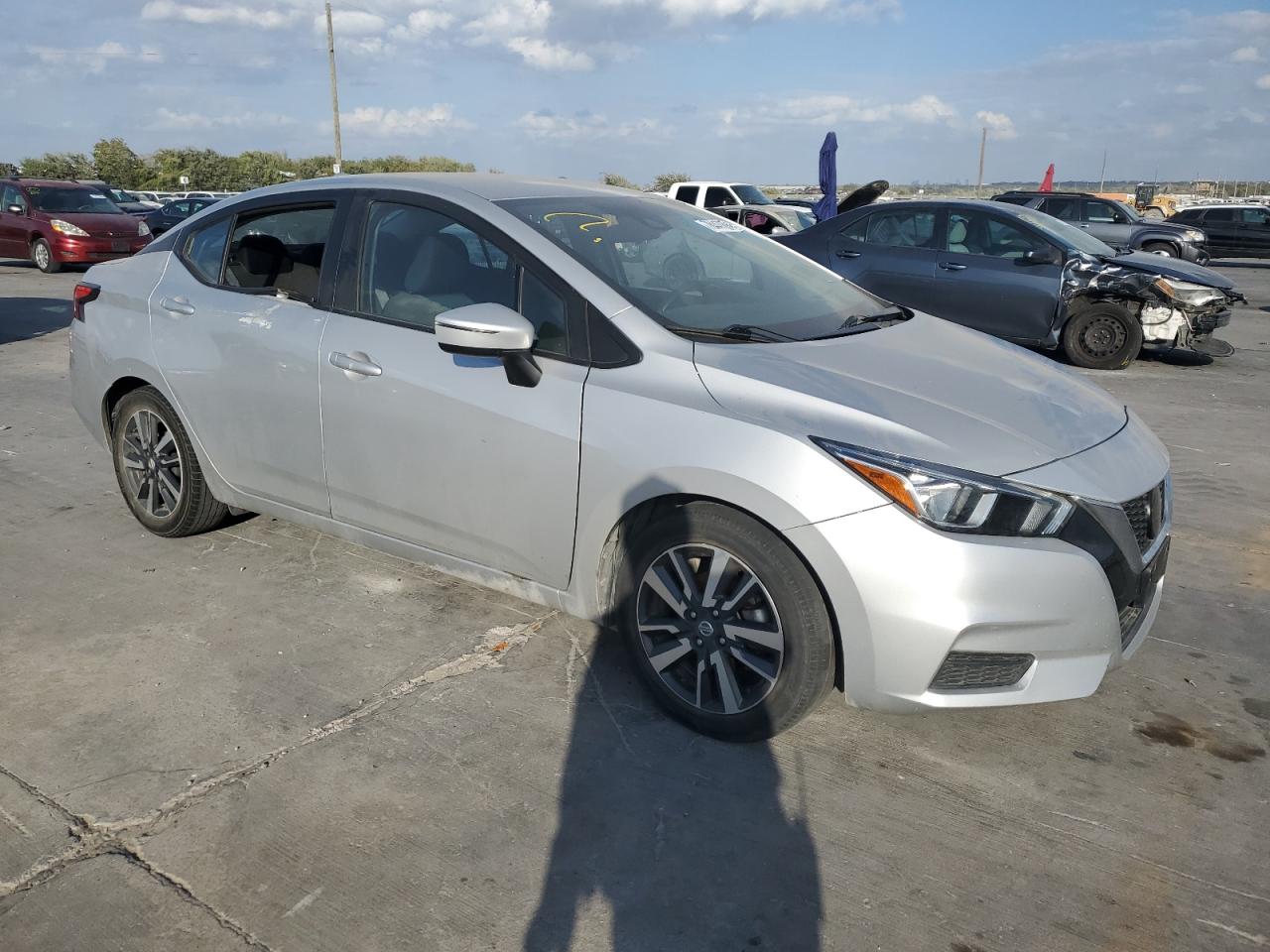 Lot #2974297450 2021 NISSAN VERSA SV