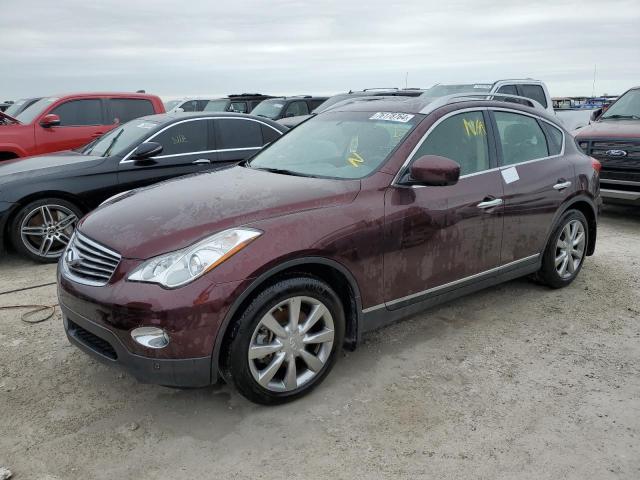 INFINITI EX37 BASE 2013 purple  gas JN1BJ0HP4DM430686 photo #1