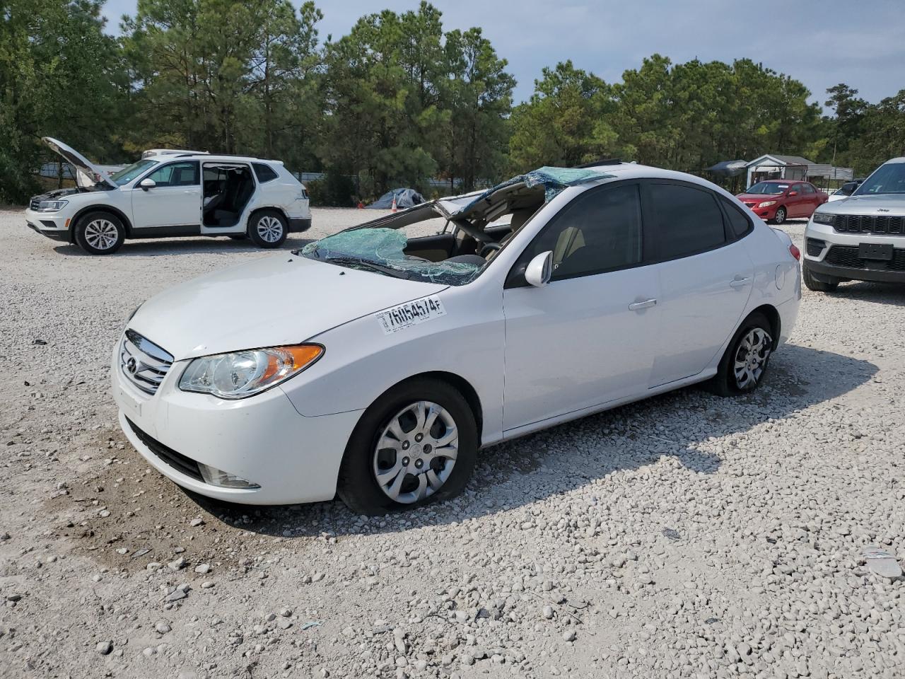 Lot #2955422682 2010 HYUNDAI ELANTRA BL