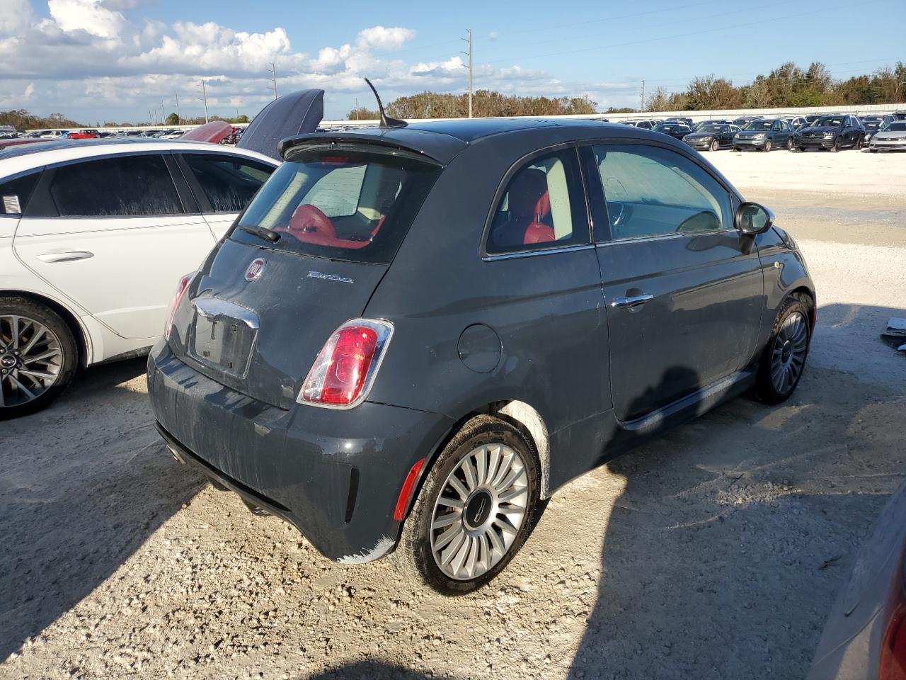 Lot #2994245914 2018 FIAT 500 LOUNGE