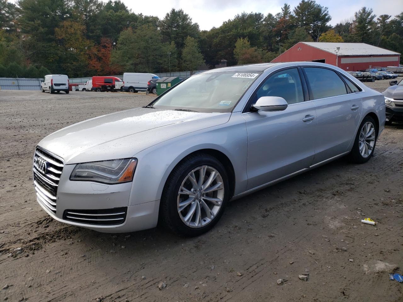 Lot #2942904332 2014 AUDI A8 L TDI Q