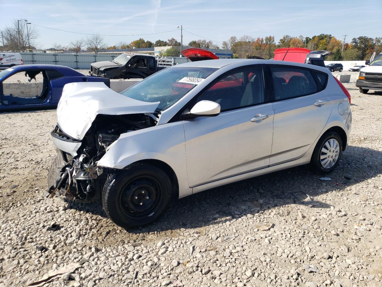 Lot #2996437408 2016 HYUNDAI ACCENT SE