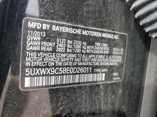 VIN 5UXWX9C58E0D26011 2014 BMW X3 no.13