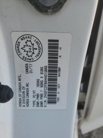 2017 HONDA CIVIC EX - 2HGFC2F84HH015846