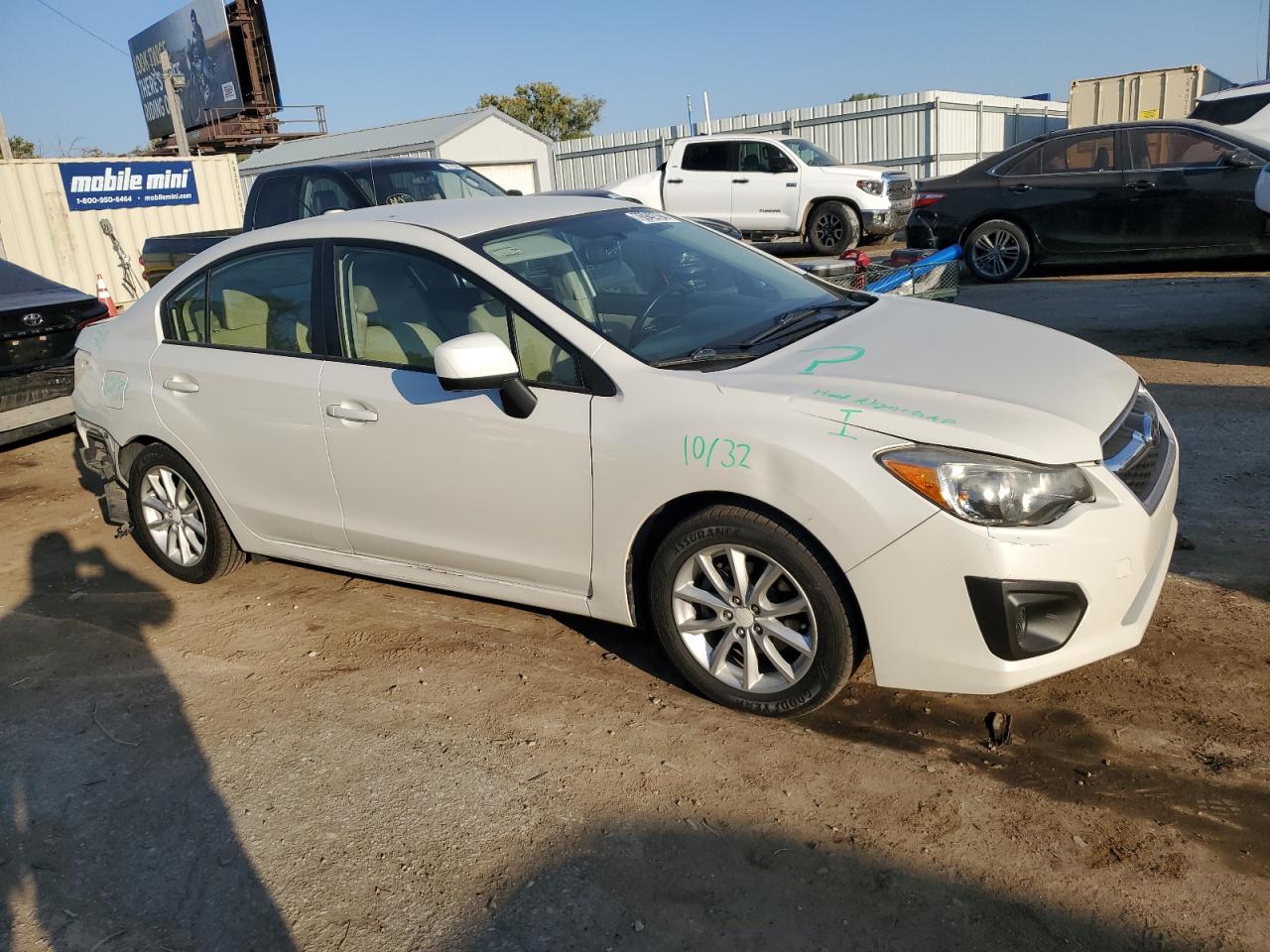 Lot #2919180891 2014 SUBARU IMPREZA PR