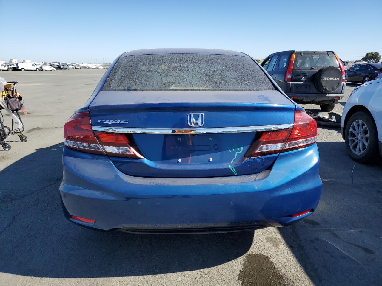 Lot #3029402684 2014 HONDA CIVIC LX