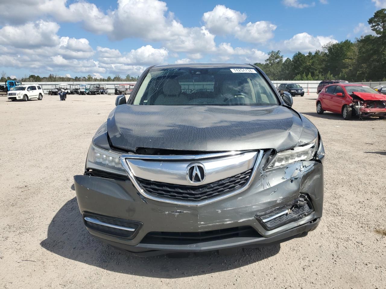 Lot #2919060582 2016 ACURA MDX TECHNO