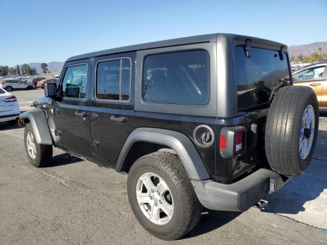 JEEP WRANGLER U 2018 black  gas 1C4HJXDG5JW268623 photo #3