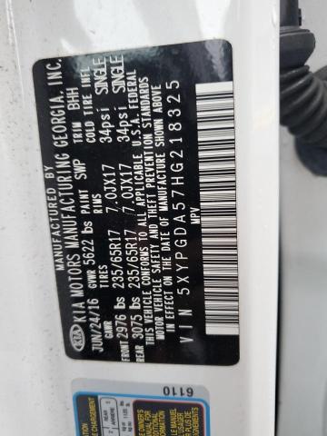 2017 KIA SORENTO LX - 5XYPGDA57HG218325