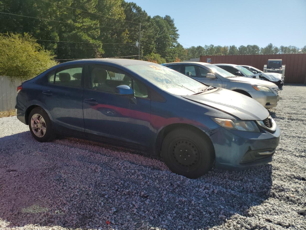 Lot #3029468694 2013 HONDA CIVIC LX