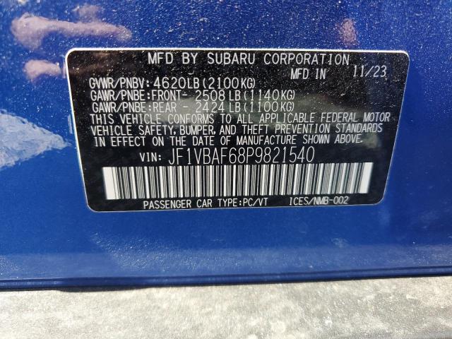 2023 SUBARU WRX PREMIU - JF1VBAF68P9821540