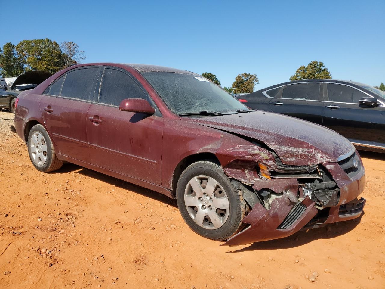 Lot #2945304497 2008 HYUNDAI SONATA GLS