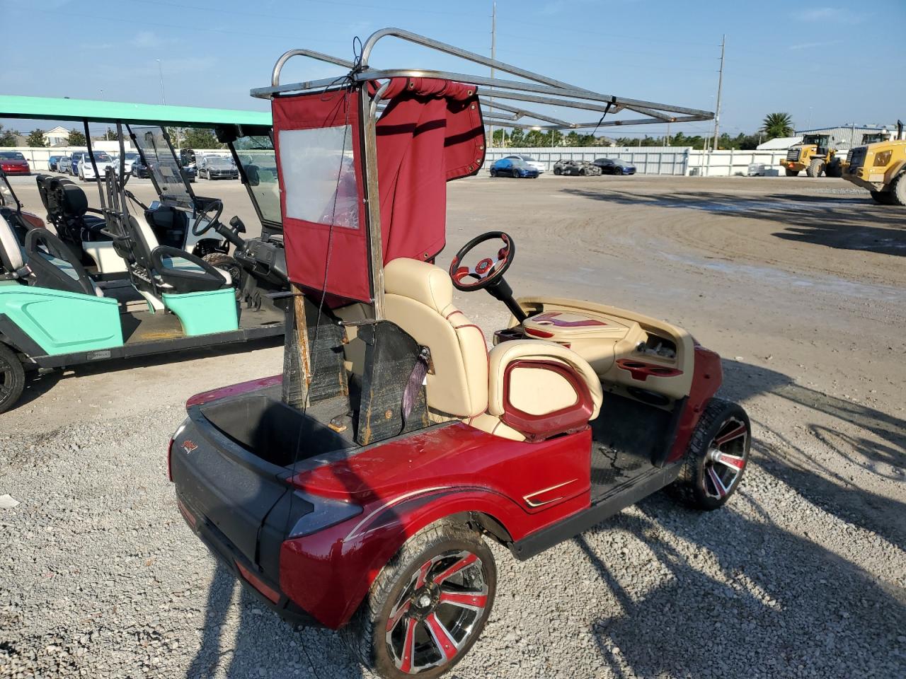 Lot #2964532197 2009 ASPT GOLF CART