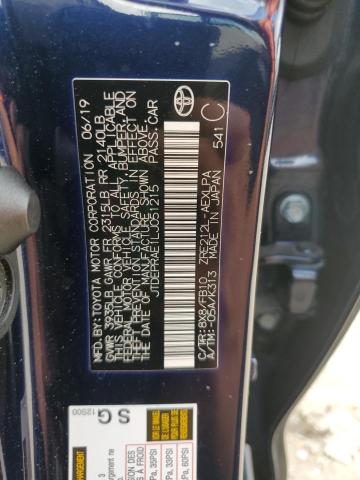 2020 TOYOTA COROLLA LE - JTDEPRAE1LJ051215