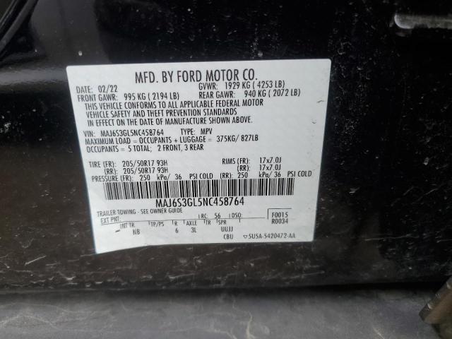 2022 FORD ECOSPORT S - MAJ6S3GL5NC458764