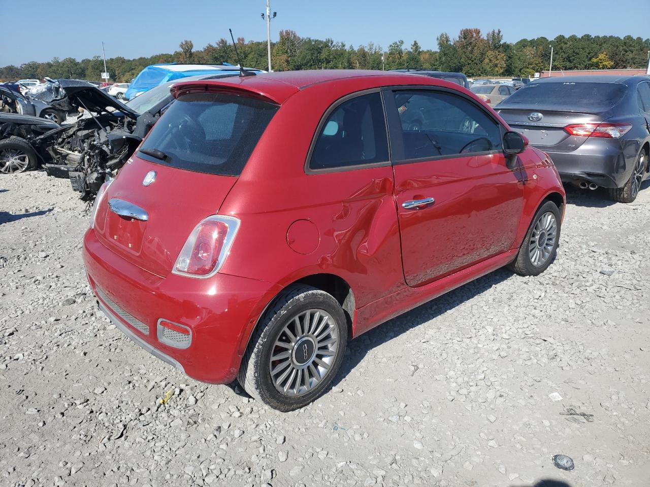 Lot #2928481797 2012 FIAT 500 SPORT