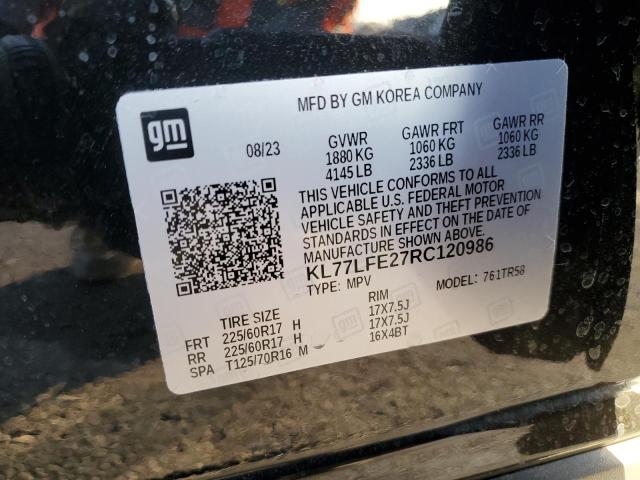 2024 CHEVROLET TRAX LS - KL77LFE27RC120986