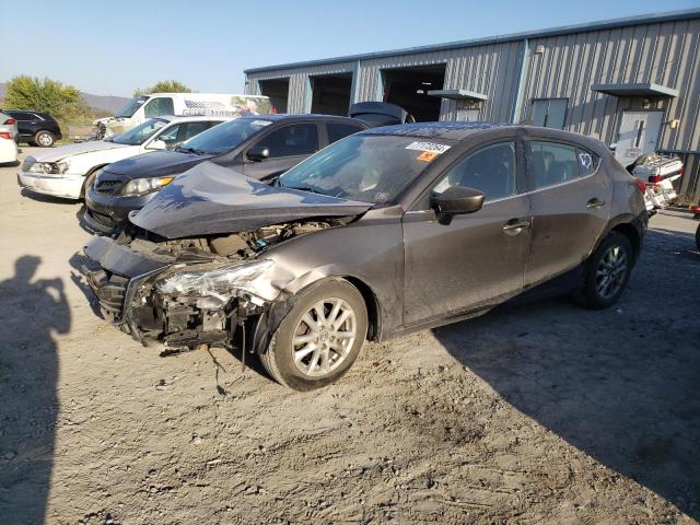 MAZDA 3 GRAND TO 2014 gray hatchbac gas JM1BM1M7XE1194001 photo #1