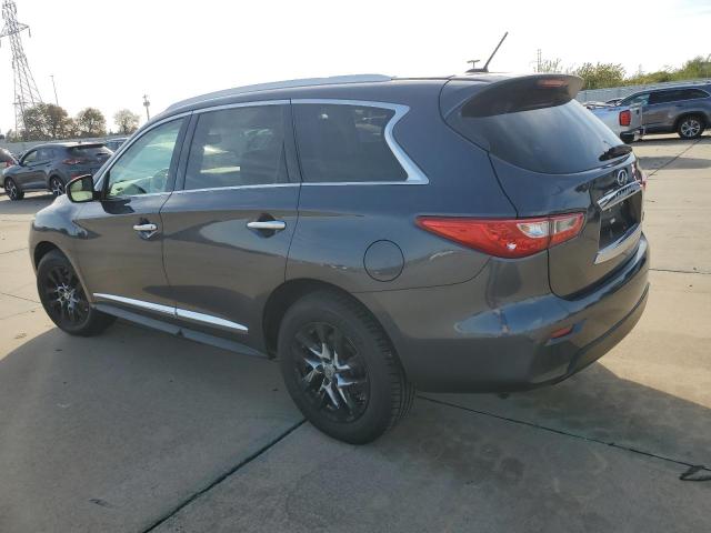 INFINITI JX35 2013 charcoal 4dr spor gas 5N1AL0MN8DC321849 photo #3