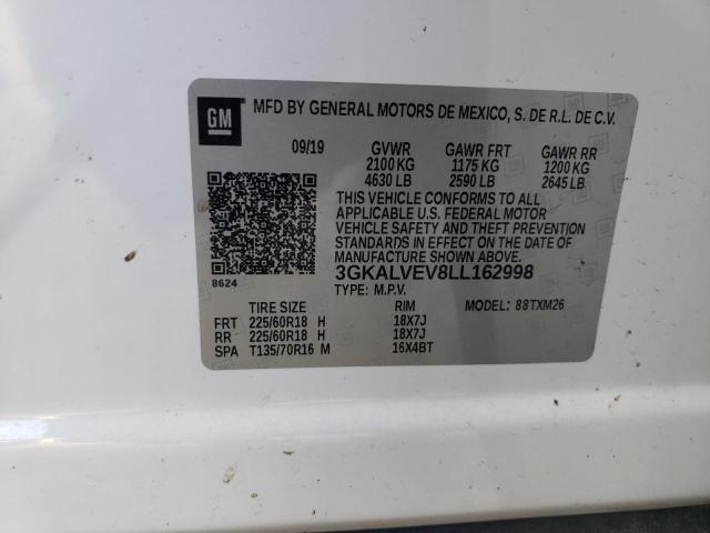 VIN 3GKALVEV8LL162998 2020 GMC TERRAIN no.14