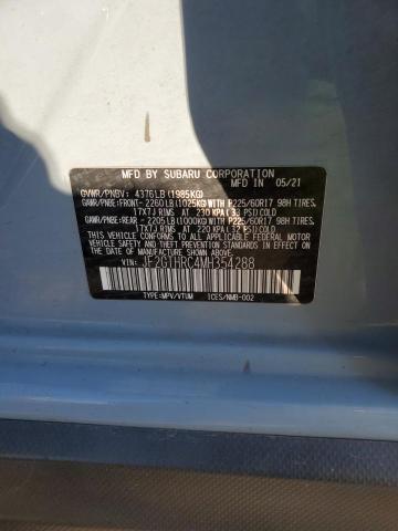 2021 SUBARU CROSSTREK - JF2GTHRC4MH354288