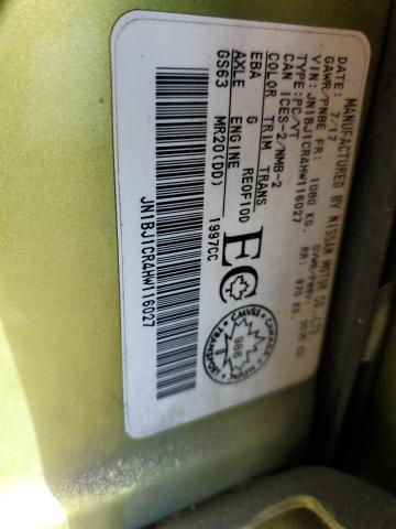 2017 NISSAN ROGUE SPOR - JN1BJ1CR4HW116027