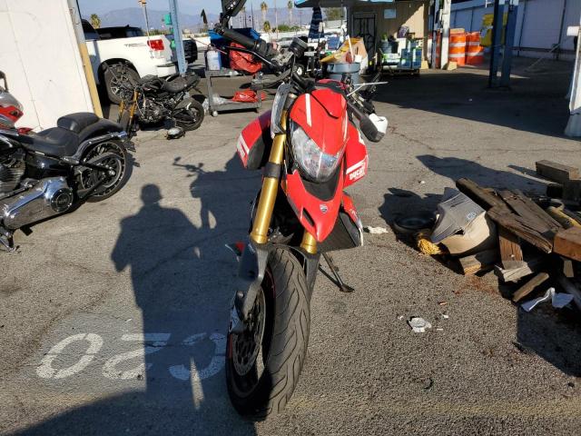 DUCATI HYPERMOTAR 2022 red  gas ZDMBAJDT8NB008640 photo #3