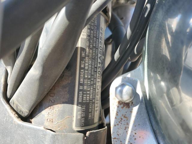 2001 HONDA SHADOW 1HFSC18031A502545