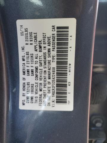 VIN 1HGCR2F52EA224858 2014 Honda Accord, Sport no.12