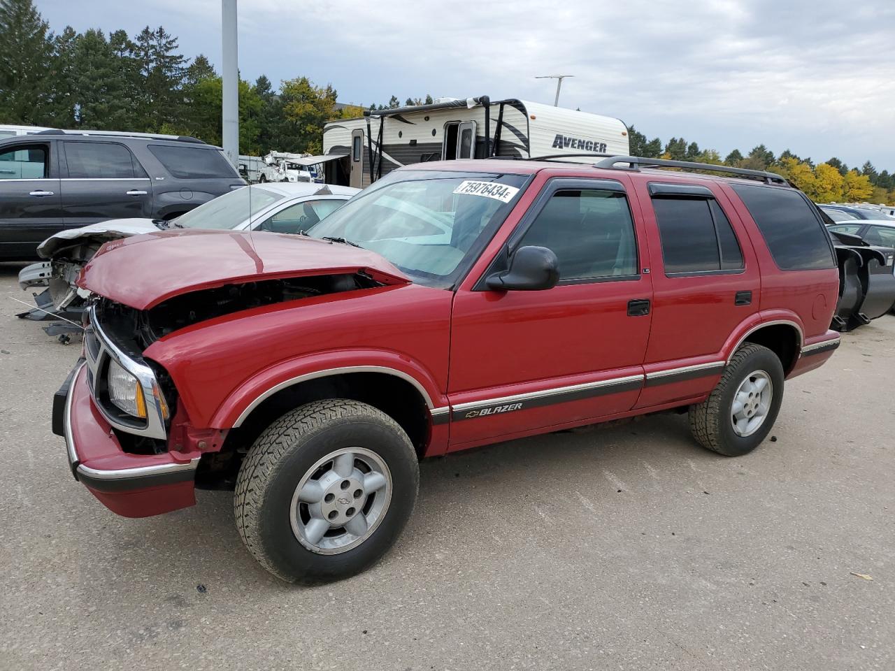 Lot #2990921357 1997 CHEVROLET BLAZER