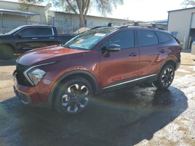 KIA SPORTAGE X 2023 burgundy  gas 5XYK6CAF7PG078078 photo #1