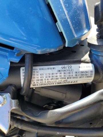 2022 YAMAHA MT-03 MH3RH20Y1NK008445